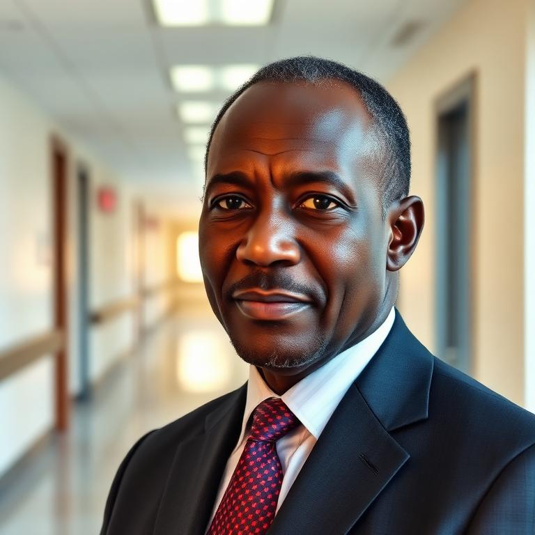 Portrait du directeur de l'Institut d'Hygiène Sociale