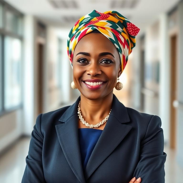 Portrait de la directrice administrative et financière