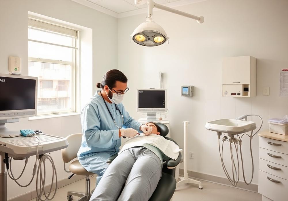 Salle de soins dentaires de l'IHS